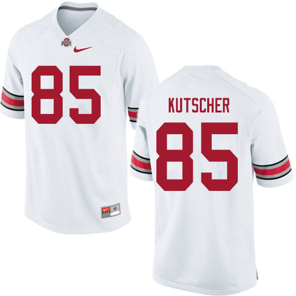 Ohio State Buckeyes #85 Austin Kutscher College Football Jerseys Sale-White